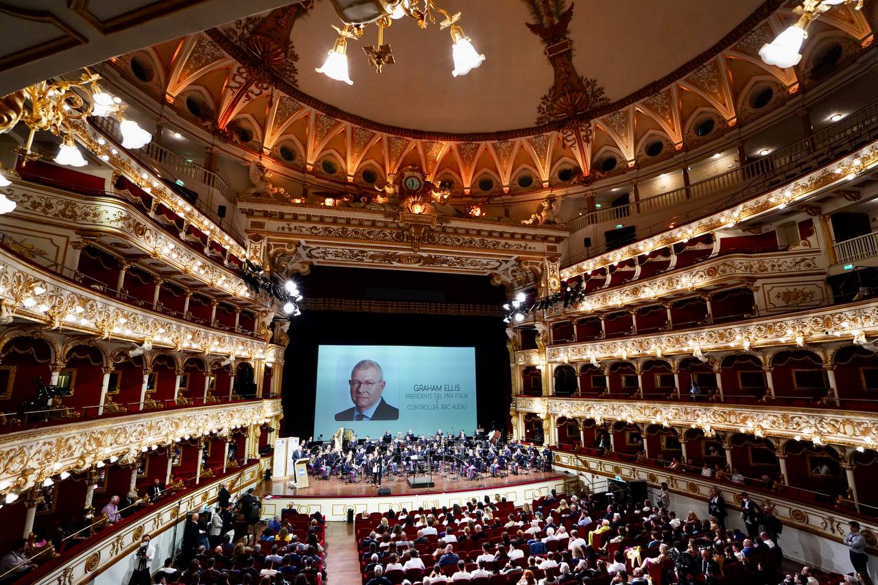 Galleria Il presidente Emiliano all’inaugurazione di Prix Italia 2022: “La Puglia è terra di accoglienza e di speranza” - Diapositiva 6 di 11